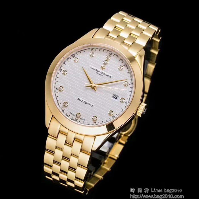 江詩丹頓 Vacheron Constantin 全自動8215機械機芯 316精鋼錶帶  超強防水功能 商務休閒 男士腕表  wssb4877